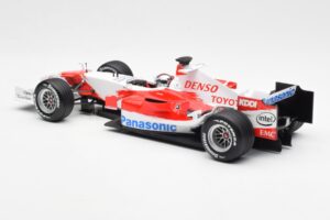 Toyota TF106 Panasonic Toyota Racing J. Trulli F1 Presentation 2006 Minichamps 1:18 AM59554H Метал — снимка 5 от 6