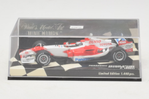 Toyota TF106 Panasonic #12 J. Trulli Panasonic Toyota Racing Showcar 2006 Minichamps 1:43 400060078 Метал — снимка 4 от 5
