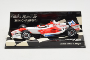 Toyota TF106 Panasonic #12 J. Trulli Panasonic Toyota Racing Showcar 2006 Minichamps 1:43 400060078 Метал