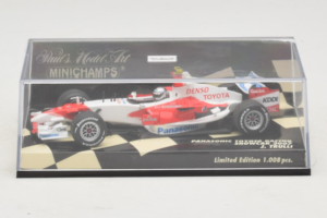 Toyota J. Trulli Panasonic Toyota Racing Showcar F1 2007 Minichamps 1:43 400070082 Метал — снимка 5 от 5