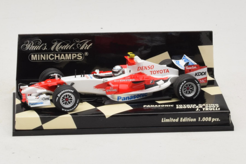 Toyota J. Trulli Panasonic Toyota Racing Showcar F1 2007 Minichamps 1:43 400070082 Метал