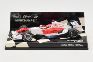 Toyota TF108 #9 J. Trulli Panasonic Toyota Racing Showcar F1 2008 Minichamps 1:43 400080081 Метал