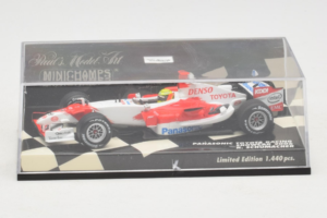 Toyota TF106 Panasonic #11 R. Schumacher Panasonic Toyota Racing Showcar 2006 Minichamps 1:43 400060077 Метал — снимка 4 от 5