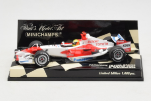 Toyota TF107 Panasonic #11 R. Schumacher Panasonic Toyota Racing Showcar 2007 Minichamps 1:43 400070081 Метал