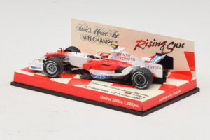Panasonic Toyota Racing TF108 T. Glock F1 Showcar 2008 Minichamps 1:43 403080082 Метал — снимка 3 от 5