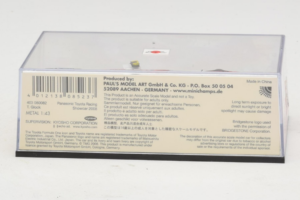 Panasonic Toyota Racing TF108 T. Glock F1 Showcar 2008 Minichamps 1:43 403080082 Метал — снимка 4 от 5