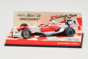 Panasonic Toyota Racing TF108 T. Glock F1 Showcar 2008 Minichamps 1:43 403080082 Метал