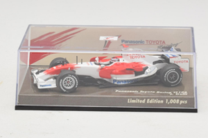 Toyota TF108 Panasonic #12 J. Trulli F1 2008 Minichamps 1:43 AM611513 Метал — снимка 5 от 5