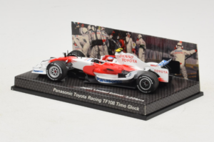 Toyota TF108 #17 T. Glock Panasonic Toyota Racing F1 2008 Minichamps 1:43 AM61152 Метал — снимка 3 от 6