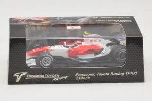 Toyota TF108 #17 T. Glock Panasonic Toyota Racing F1 2008 Minichamps 1:43 AM61152 Метал — снимка 4 от 6