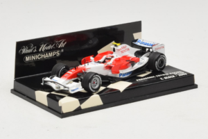 Toyota TF108 #11 T. Glock Panasonic Toyota Racing F1 2008 Minichamps 1:43 400080012 Метал — снимка 2 от 5