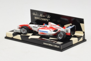 Toyota TF104 Panasonic #16 R. Zonta Panasonic Toyota Racing 2004 Minichamps 1:43 400040116 Метал — снимка 3 от 5