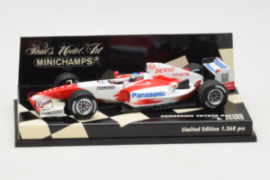 Toyota TF104 Panasonic #16 R. Zonta Panasonic Toyota Racing 2004 Minichamps 1:43 400040116 Метал