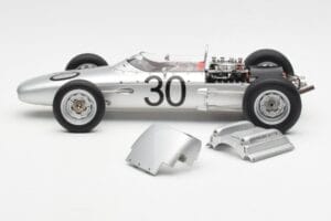Porsche 804 #30 D. Gurney French Grand Prix 1962 AUTOart 1:18 86271 Метал — снимка 3 от 6