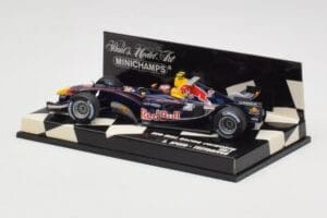 Red Bull RB1 Cosworth S. Speed Test Car 2005 Minichamps 1:43 400050137 Метал — снимка 3 от 5
