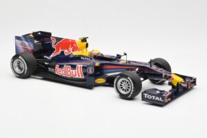 Red Bull RB6 #7 M. Webber Red Bull Racing Showcar 2010 Minichamps 1:18 150100076-R1 Метал — снимка 4 от 6