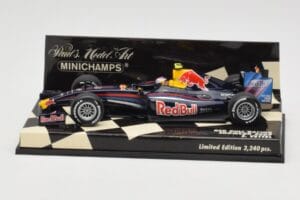 Red Bull Racing Renault RB5 #15 S. Vettel Showcar 2009 Minichamps 1:43 400090085 Метал