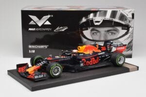 Red Bull RB15 #33 M. Verstappen German GP Winner Wet 2019 Minichamps 1:18 113191133 Метал — снимка 6 от 7