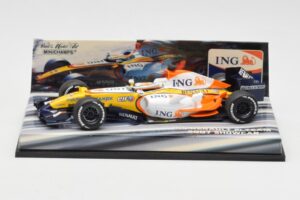 Renault R27 G. Fisichella / H. Kovalainen Showcar 2007 Minichamps 1:43 403070172 Метал
