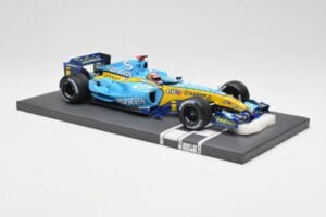 Renault F1 Team R25 #5 F. Alonso 3rd Place Brazil GP 2005 World Champion Minichamps 1:18 117051705 Метал — снимка 4 от 7