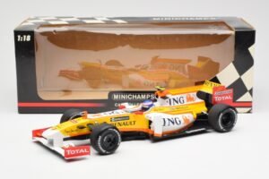 Renault F1 Team R29 #10 R. Grosjean F1 2009 Minichamps 1:18 150090108 Метал — снимка 6 от 6