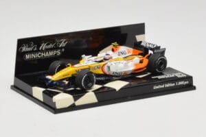 Renault R28 #6 Showcar 2008 Minichamps 1:43 400080076 Метал — снимка 2 от 5