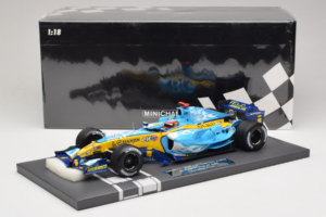 Renault R25 #5 F. Alonso 2nd Place Belgian GP 2005 Minichamps 1:18 117051605 Метал — снимка 7 от 7