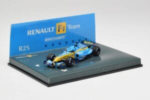 Renault R25 #1 F. Alonso F1 World Champion 2005 Minichamps 1:43 403050105 Метал — снимка 2 от 4
