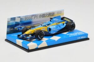 Renault R25 #5 F. Alonso Race Car 2005 Minichamps 1:43 403050025 Метал — снимка 2 от 5