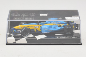 Renault R25 #6 G. Fisichella F1 2005 Minichamps 1:43 400050006 Метал — снимка 5 от 5