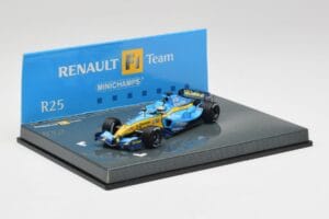 Renault R25 #2 G. Fisichella F1 2005 Minichamps 1:43 403050006 Метал — снимка 2 от 4
