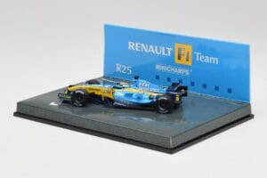 Renault R25 #2 G. Fisichella F1 2005 Minichamps 1:43 403050006 Метал — снимка 3 от 4