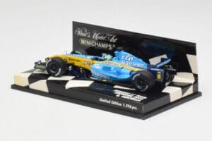 Renault R26 G. Fisichella Showcar F1 2006 Minichamps 1:43 400060072 Метал — снимка 2 от 5
