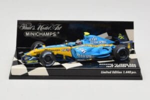 Renault R26 H. Kovalainen F1 Test Car 2006 Minichamps 1:43 400060041 Метал