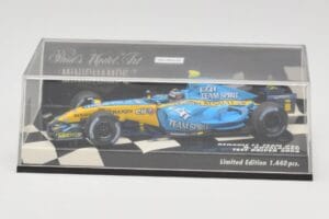 Renault R26 H. Kovalainen F1 Test Car 2006 Minichamps 1:43 400060041 Метал — снимка 5 от 5