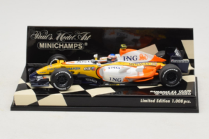 Renault R27 #4 H. Kovalainen Renault F1 Team Showcar 2007 Minichamps 1:43 400070074 Метал
