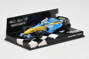 Renault R25 #6 G. Fisichella Renault F1 Team Showcar 2005 Minichamps 1:43 400050076 Метал — снимка 2 от 5