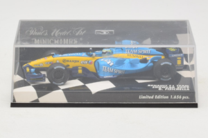 Renault R25 #6 G. Fisichella Renault F1 Team Showcar 2005 Minichamps 1:43 400050076 Метал — снимка 4 от 5