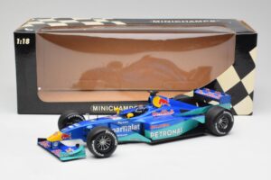 Sauber C19 #16 P. Diniz F1 2000 Minichamps 1:18 180000016 Метал — снимка 6 от 6