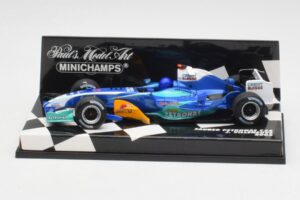Sauber C24 J. Villeneuve F1 2005 Minichamps 1:43 400050011 Метал