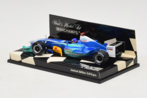 Sauber C24 Petronas #11 J. Villeneuve Sauber Petronas F1 Team Showcar 2005 Minichamps 1:43 400050081 Метал — снимка 3 от 5