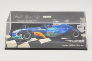 Sauber C24 Petronas #11 J. Villeneuve Sauber Petronas F1 Team Showcar 2005 Minichamps 1:43 400050081 Метал — снимка 4 от 5