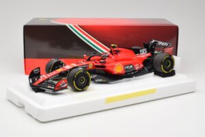 Scuderia Ferrari SF-23 #55 C. Sainz Belgian GP 2023 BBR 1:18 BBR231855C Метал — снимка 7 от 7