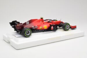 Scuderia Ferrari SF21 #55 C. Sainz Emilia Romagna GP 2021 BBR 1:18 BBR211855 Метал — снимка 2 от 7