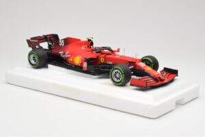 Scuderia Ferrari SF21 #55 C. Sainz Emilia Romagna GP 2021 BBR 1:18 BBR211855 Метал — снимка 4 от 7