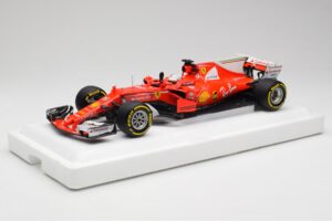 Scuderia Ferrari SF70H #5 S. Vettel Winner Australian GP 2017 End of Race BBR 1:18 BBR181705-E Метал