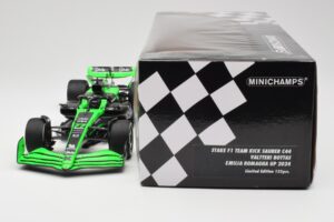 Stake F1 Team Kick Sauber C44 #77 V. Bottas Emilia Romagna GP 2024 Minichamps 1:18 147240177 Метал — снимка 6 от 7