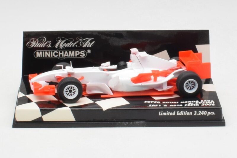 Super Aguri SA06 A. Suzuki F1 2006 Minichamps 1:43 400060224 Метал