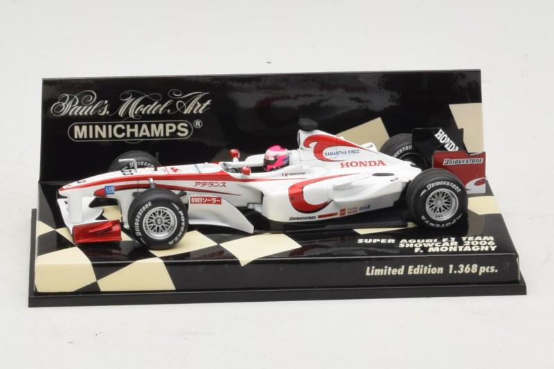 Super Aguri F. Montagny Showcar F1 2006 Minichamps 1:43 400060193 Метал