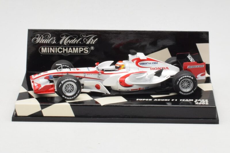 Super Aguri SA05 #23 Y. Ide F1 2006 Minichamps 1:43 400060023 Метал